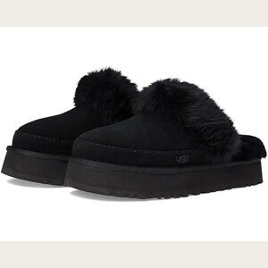NEW UGG Sizes 6 - 10 Women's Disquette Chalet Slippers- Black
